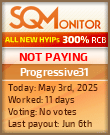 Progressive31 Project Status Button