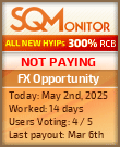 FX Opportunity Project Status Button