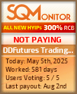 DDFutures Trading Limited Project Status Button