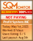 Profit System INC Project Status Button