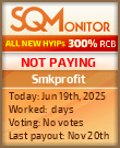 Smkprofit Project Status Button