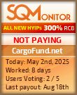 CargoFund.net HYIP Status Button