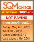 Investors-Invest.biz Project Status Button