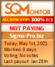 Sigma-Pro.biz Project Status Button