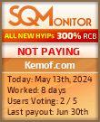 Kemof.com HYIP Status Button