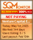 Venture Capital Express Project Status Button