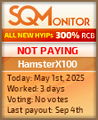 HamsterX100 Project Status Button