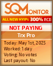 Trx Pro Project Status Button