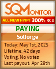 Solforge Project Status Button