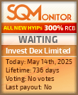 Invest Dex Limited Project Status Button