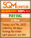 Z-One Project Status Button