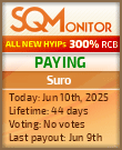 Suro Project Status Button