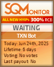 TXN Bot Project Status Button