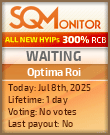 Optima Roi Project Status Button