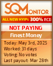 Finest Money Project Status Button