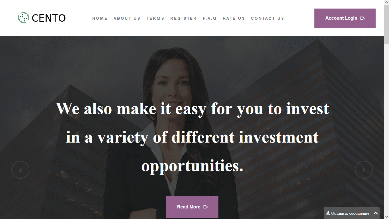 centoinvestment.com