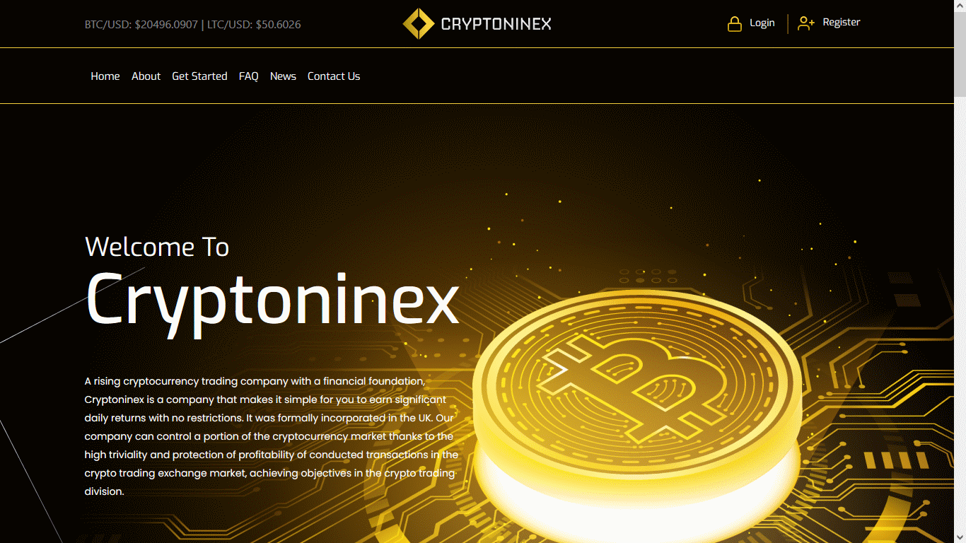 Cryptoninex Ltd - cryptoninex.com 8121_1