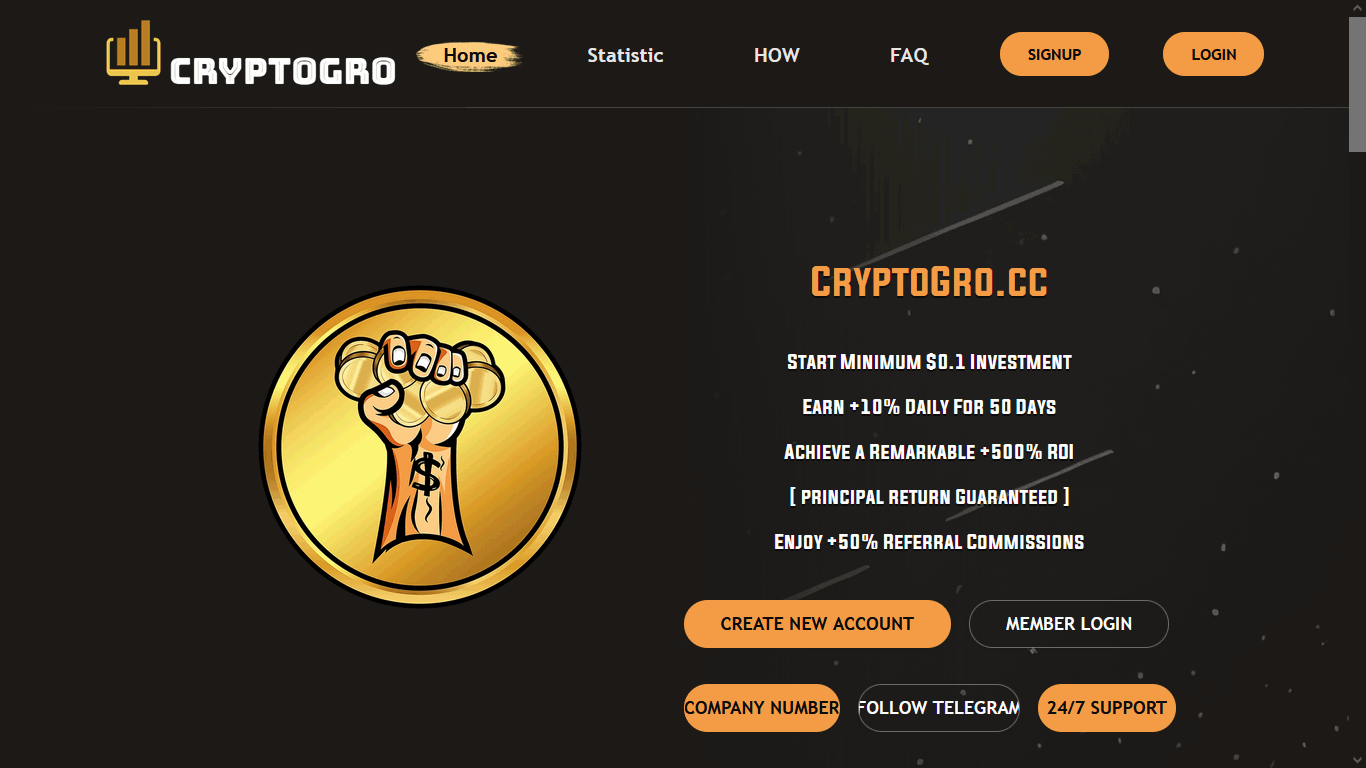 CryptoGro - cryptogro.cc