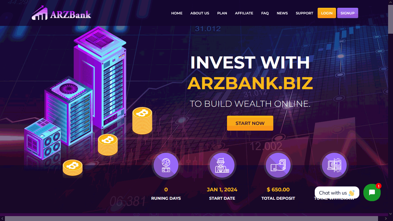 Arz Bank - arzbank.biz 8704_1