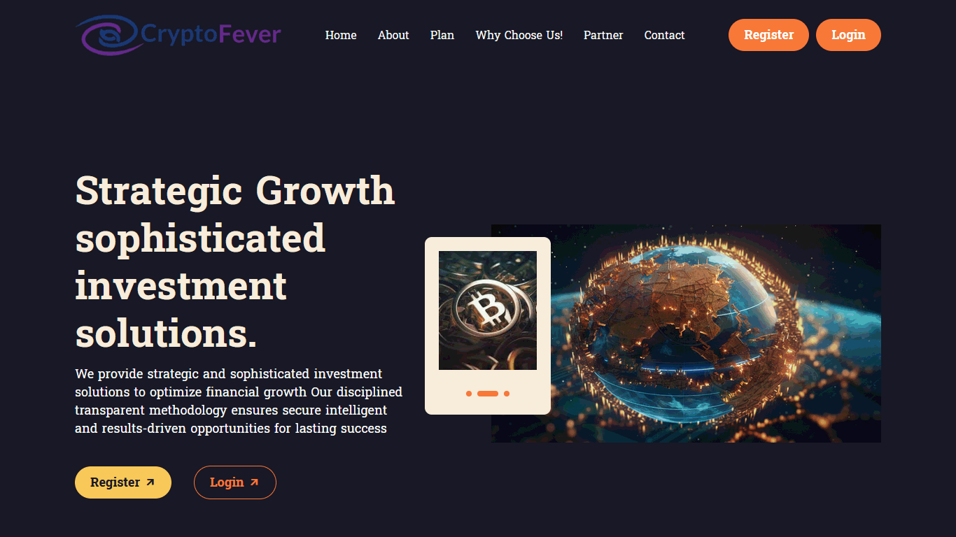 Вложить в Cryptofever cryptofever.biz
