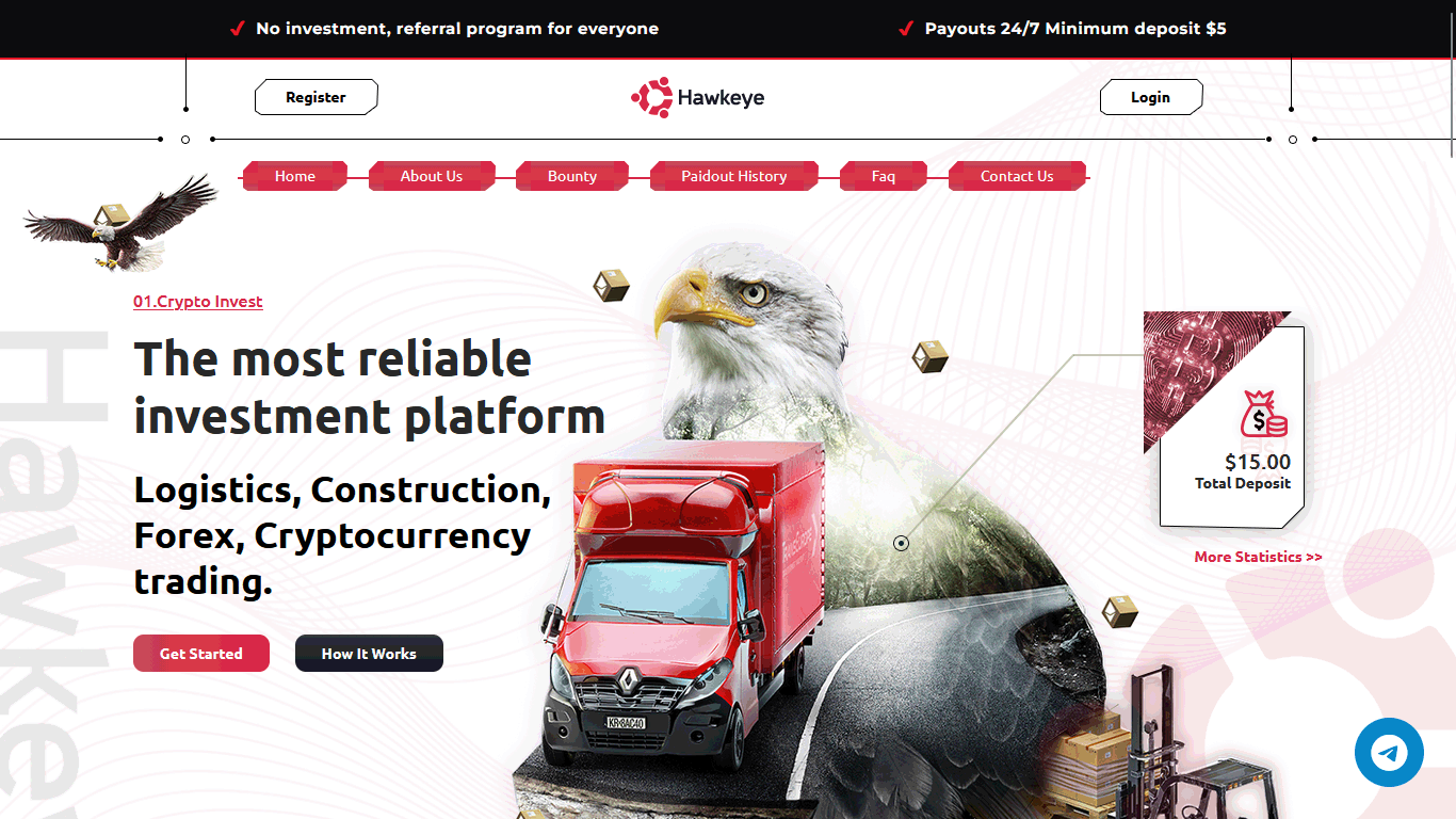 Вложить в HawkEye t-hawkeye.life