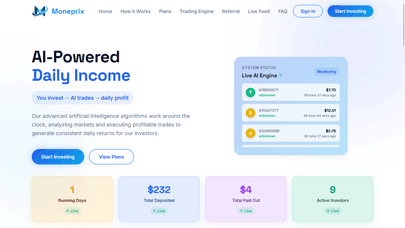 Вложить в Moneprix moneprix.com