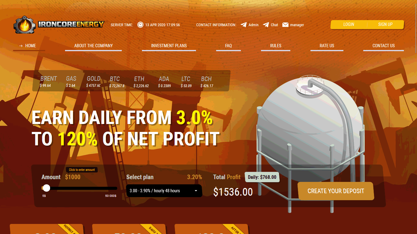 Вложить в IronCoreEnergy ironcoreenergy.xyz