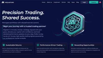 Вложить в NexusFund nexusfund.cc