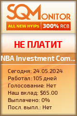 Кнопка Статуса для Хайпа NBA Investment Company