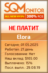 Кнопка Статуса для Инвест-Проекта Elora