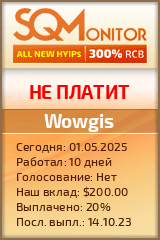 Кнопка Статуса для Инвест-Проекта Wowgis