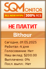 Кнопка Статуса для Инвест-Проекта Bithour