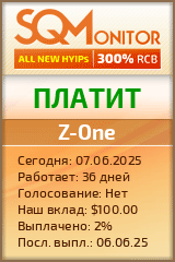 Кнопка Статуса для Инвест-Проекта Z-One