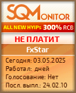 Кнопка Статуса для Хайпа FxStar