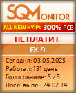 Кнопка Статуса для Инвест-Проекта FX-9