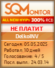 Кнопка Статуса для Инвест-Проекта DelkoINV