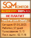Кнопка Статуса для Инвест-Проекта Two Percent Daily Club