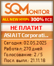 Кнопка Статуса для Инвест-Проекта ASIA IT Corporation