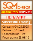 Кнопка Статуса для Инвест-Проекта Successful Trading