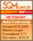 Кнопка Статуса для Хайпа Alpha Trade Group