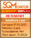 Кнопка Статуса для Инвест-Проекта SolidInvs.com