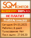 Кнопка Статуса для Инвест-Проекта ProBitAccess.biz