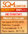 Кнопка Статуса для Инвест-Проекта Mozart-Ltd.com