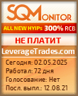 Кнопка Статуса для Инвест-Проекта LeverageTrades.com