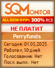 Кнопка Статуса для Инвест-Проекта Perryfunds