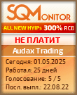 Кнопка Статуса для Инвест-Проекта Audax Trading
