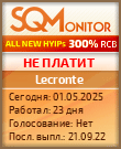 Кнопка Статуса для Инвест-Проекта Lecronte