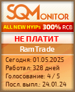 Кнопка Статуса для Инвест-Проекта RamTrade
