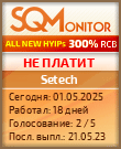 Кнопка Статуса для Инвест-Проекта Setech