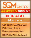 Кнопка Статуса для Инвест-Проекта Montrade